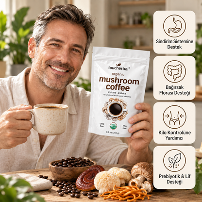 10 in 1 Mushroom Coffee - Instant Detox